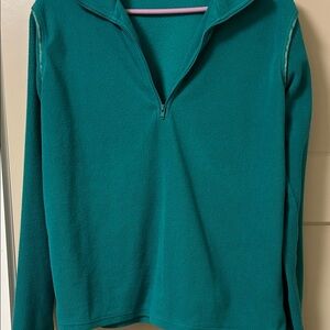 Moda International Teal Cowl Neck Sweater
